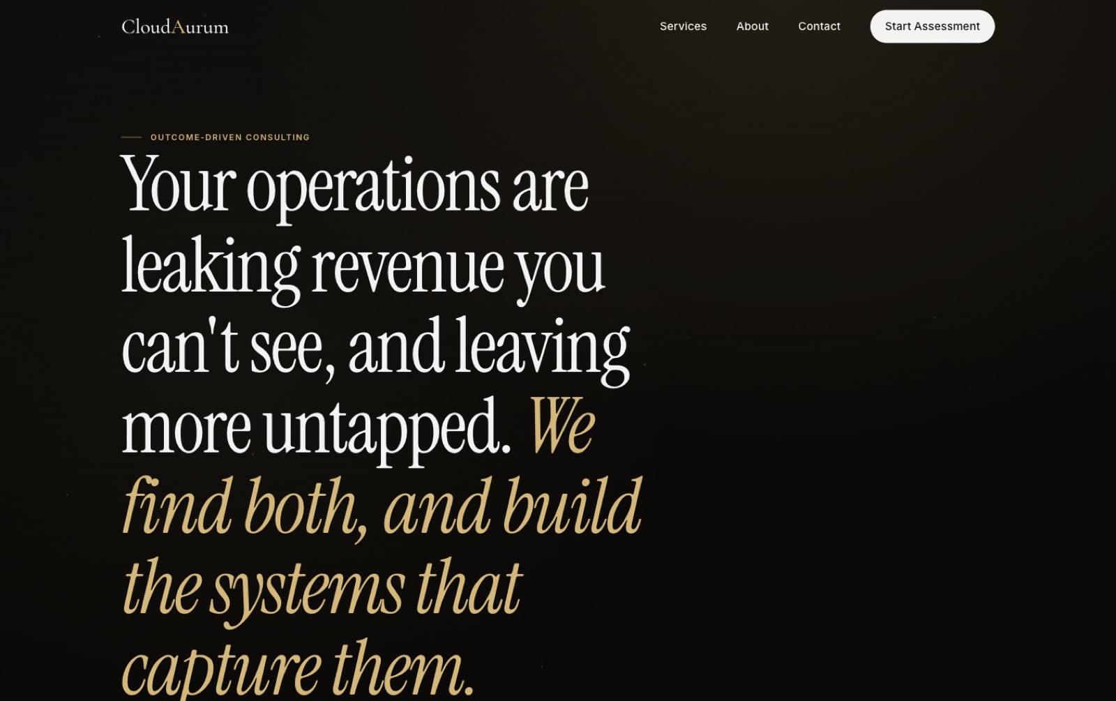CloudAurum website